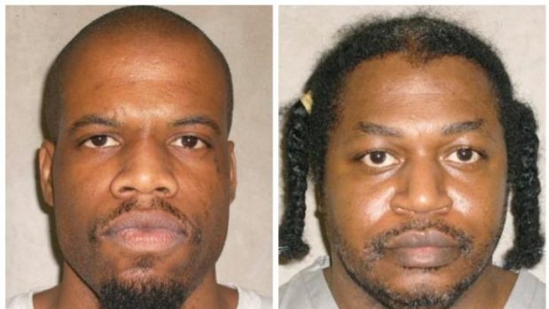 Clayton Lockett, left, died of a heart attack. The execution  of Charles Warner, right, was postponed.