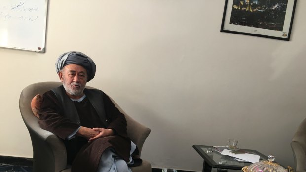 Ahmad Ishchi in Kabul, Afghanistan, on December 13. He accuses Abdul Rashid Dostum of assault and rape. 