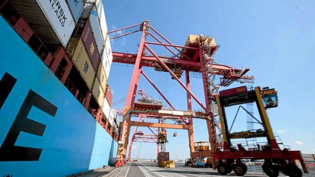 Strong foundation: Australian industry super funds are investing heavily in Sydney ports.