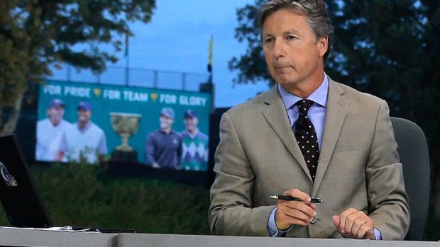 Sorry: Brandel Chamblee of The Golf Channel.
