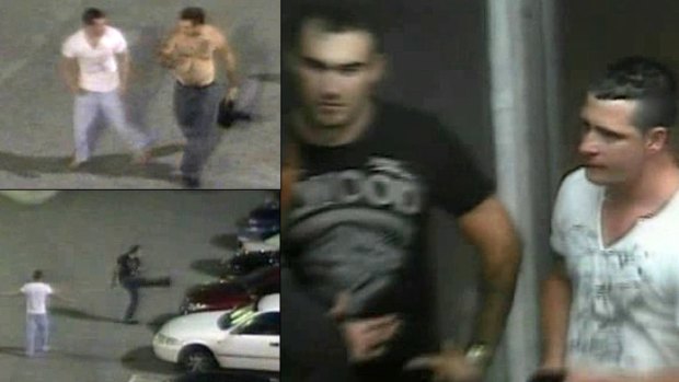 Police would like to speak to these two men in relation to the assault.