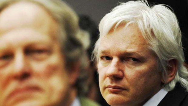 Public enemy &#8230; Washington's rhetoric put Julian Assange in Osama bin Laden's league.