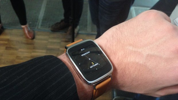 The ASUS ZenWatch.