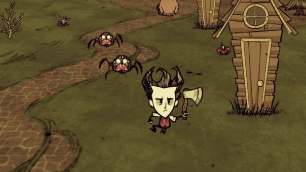 Don't Starve - Struggle to survive in a hostile but beautifully-rendered storybook wilderness.