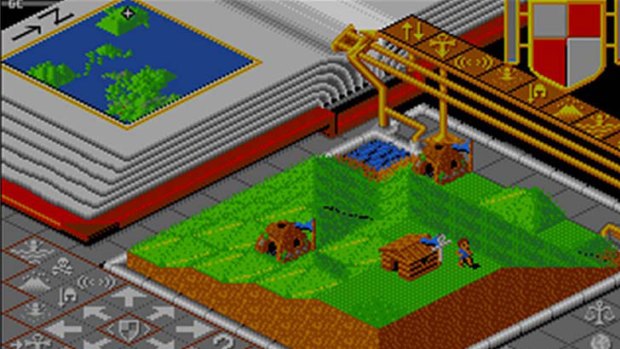 Populous, one of Peter Molyneux's first games.