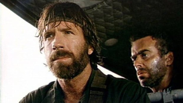 Action star Chuck Norris.