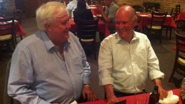 Clive Palmer and Tony Windsor