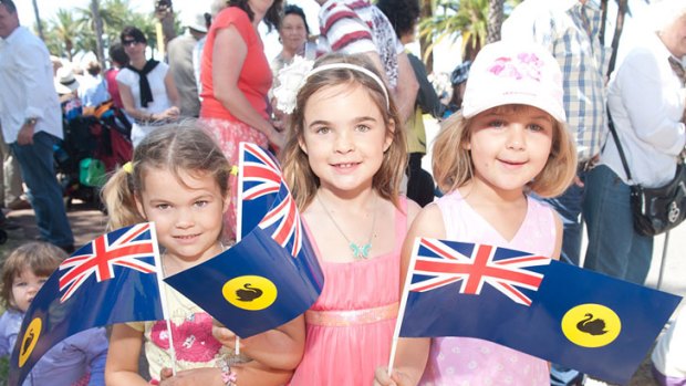 The Big Aussie BBQ at CHOGM attracted the Queen - and well-wishers of all ages.