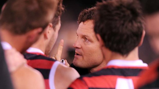 St Kilda's coach Scott Watters says the reward for persisting and winning will be significant for his young group.
