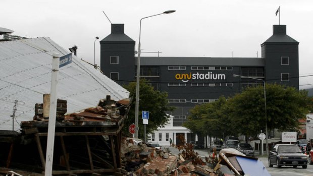 Rebuilding ... Crusaders face a home ground dilemma.