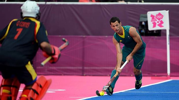 "We've got to take a look at the big picture and keep raising the bar" ... Kookaburras star Jamie Dwyer.