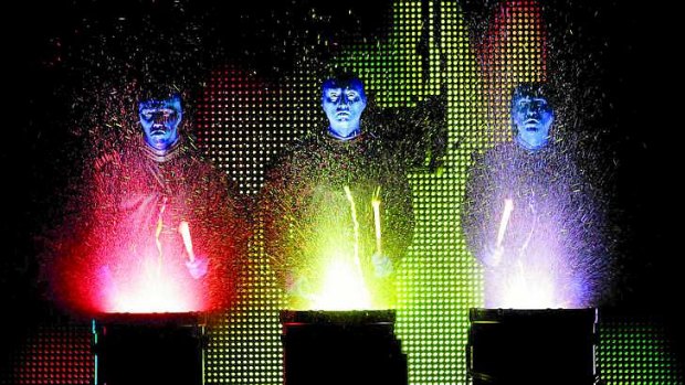 Blue Man Group: Waylaying Sydney audiences in August.
