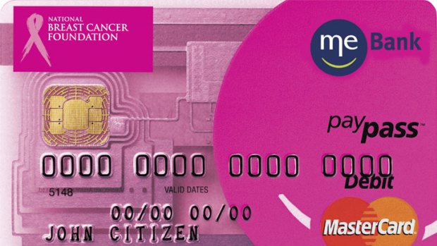 Charitable transactions ... 1c is donated to breast cancer research every time the card is used.