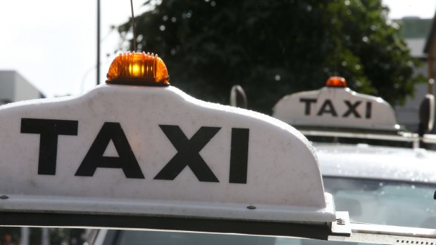A man has been fined for assaulting and abusing a  Canberra taxi driver.