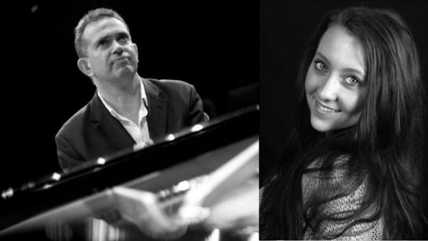 Pianist David Wickham will take to the stage with 16-year-old Teya Jerman at the upcoming Duets: Crossing Over concert.