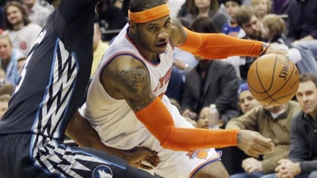Carmelo Anthony looks set to remain in New York.