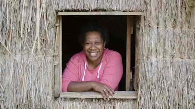 Shirley Laban, Oxfam's climate change manager in Vanuatu.