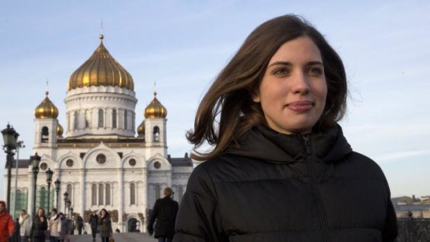 No surrender: Nadezhda Tolokonnikova.