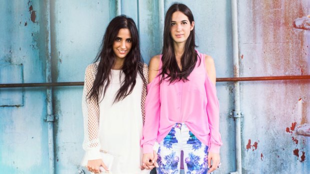 Yiota and Thessy Kouzokas: the pair with a flair for social media.