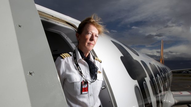 Captain Deborah Lawrie was the first female commercial pilot in Australia.