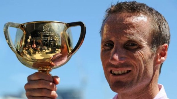 Notable invite: Melbourne Cup winner Damien Oliver has been invited to ride in the Albury Cup.
