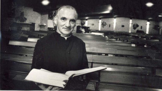 Father Finian Egan: St Gerard's Catholic Church, Carlingford, about 1989.