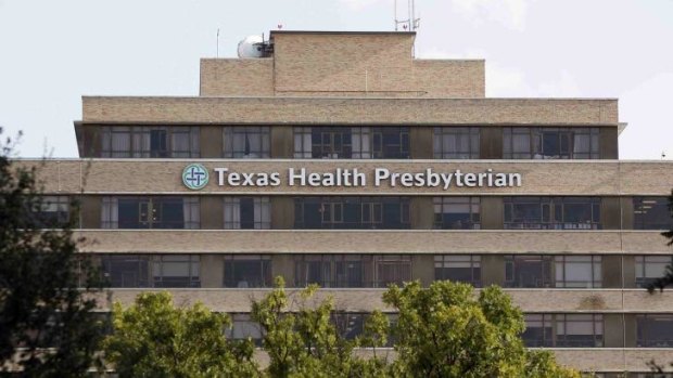 A general view of the Texas Health Presbyterian Hospital in Dallas, Texas.