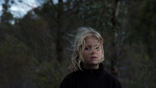 Janie Barrett's recent portrait of her daughter, Milla.