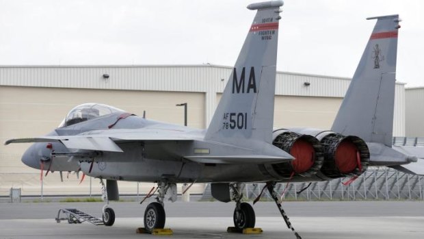 Two F-15 fighter jets were dispatched to follow the small plane as it flew towards Cuba. 