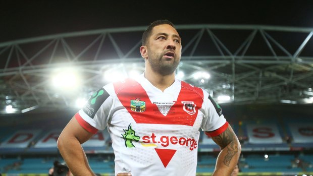 Vowing to play on: Benji Marshall is keen to remain in the NRL next season.