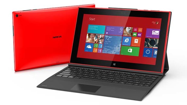 Nokia's first tablet, the Lumia 2520, will run on Windows RT 8.1.