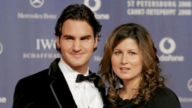 Roger Federer, seen here with his wife Mirka, has found success by getting the simple things right.
