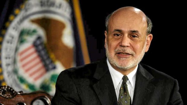 US Fed chairman Ben Bernanke speaks after the Federal Open Market Committee meeting in Washington on Wednesday.