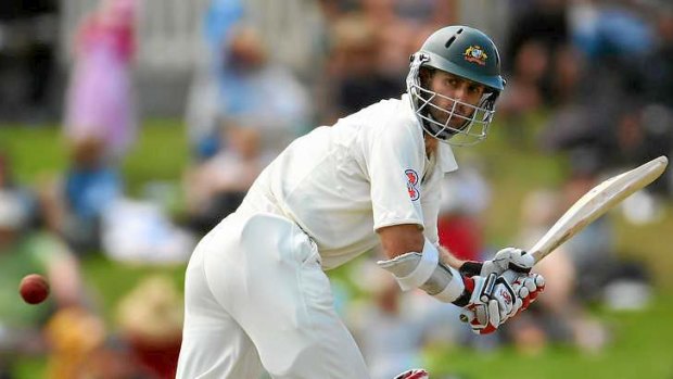 Hard man: The Australian team could do with more men like Simon Katich, whose Test career ended prematurely, many believe due to politics rather than performance.