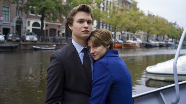 Ansel Elgort and Shailene Woodley starred in the film version of Green's YA novel. 