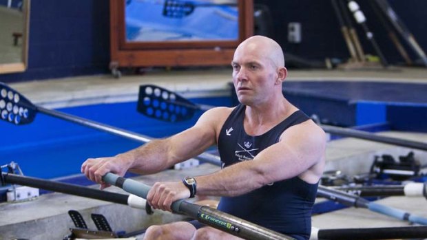 James Ditzell,  who at   45 has become the oldest person ever to make the final squad for the Oxford v Cambridge University Boat Race.