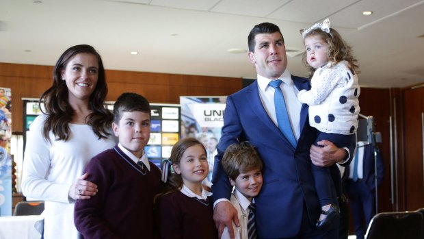 Family man: Michael Ennis.