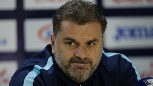 Motivator: Is a rousing speech from Australia coach Ange Postecoglou on the cards?