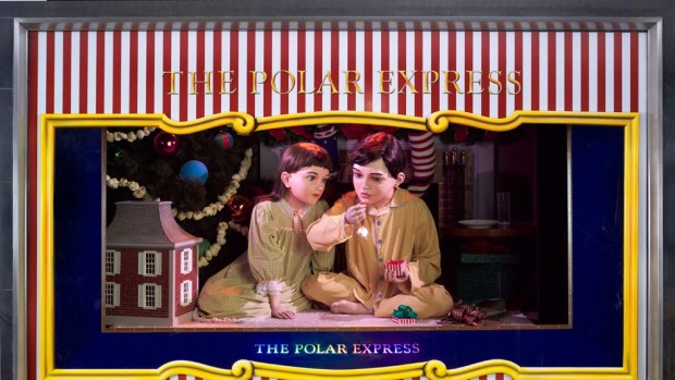 Myer window from 2004 - The Polar Express (based on the book by  Chris Van Allsburg).