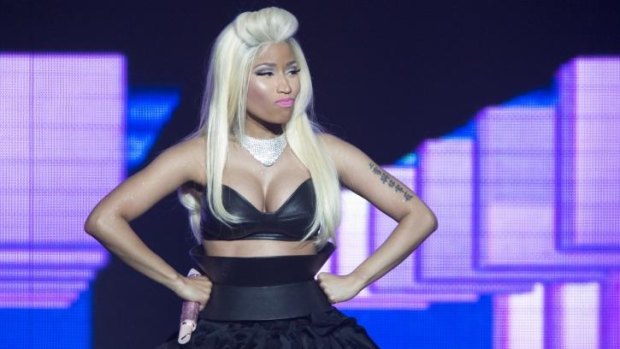 Nicki Minaj wasn't happy with Taylor Swift's video being nominated for nine different VMA gongs.