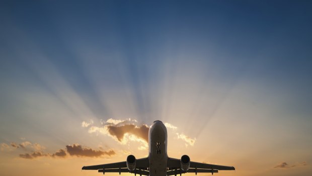 Flying tips.
Passenger airplane taking off at sunset
str12cover covershot