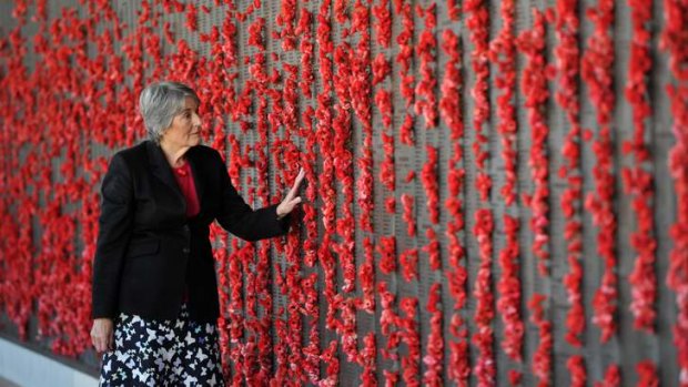 Memories: Patti Lomax visits the Australian War Memorial, Canberra.