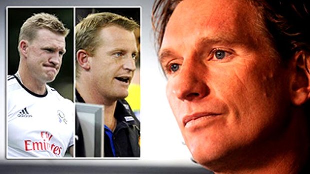 Nathan Buckley, Michael Voss and James Hird.