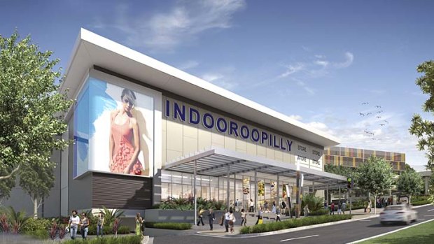 An artist's impression of the redeveloped Indooroopilly Shopping Centre.
