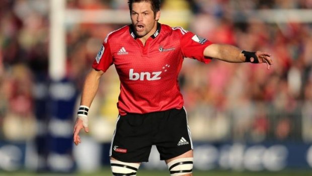 Richie McCaw calls the shots against the Brumbies at the weekend.