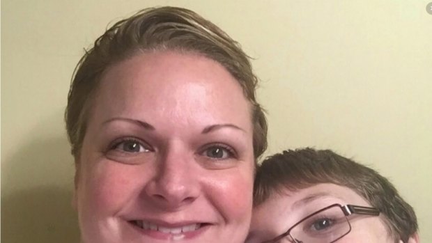 Martie Todd Sirois and her son, who identifies as gender creative