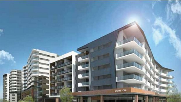 The proposal is for 460 units in four buildings at 321 Montague Road.