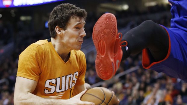 Legging it: Suns guard Goran Dragic wants to leave Phoenix.