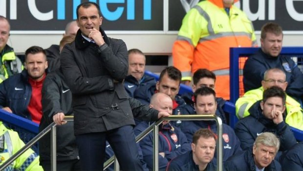 Everton manager Roberto Martinez has been touted a potential replacement for Wenger.