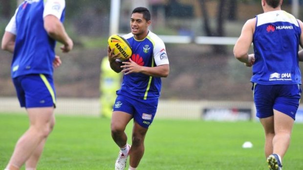 Raider Anthony Milford will play for the Queensland under-20s team.
